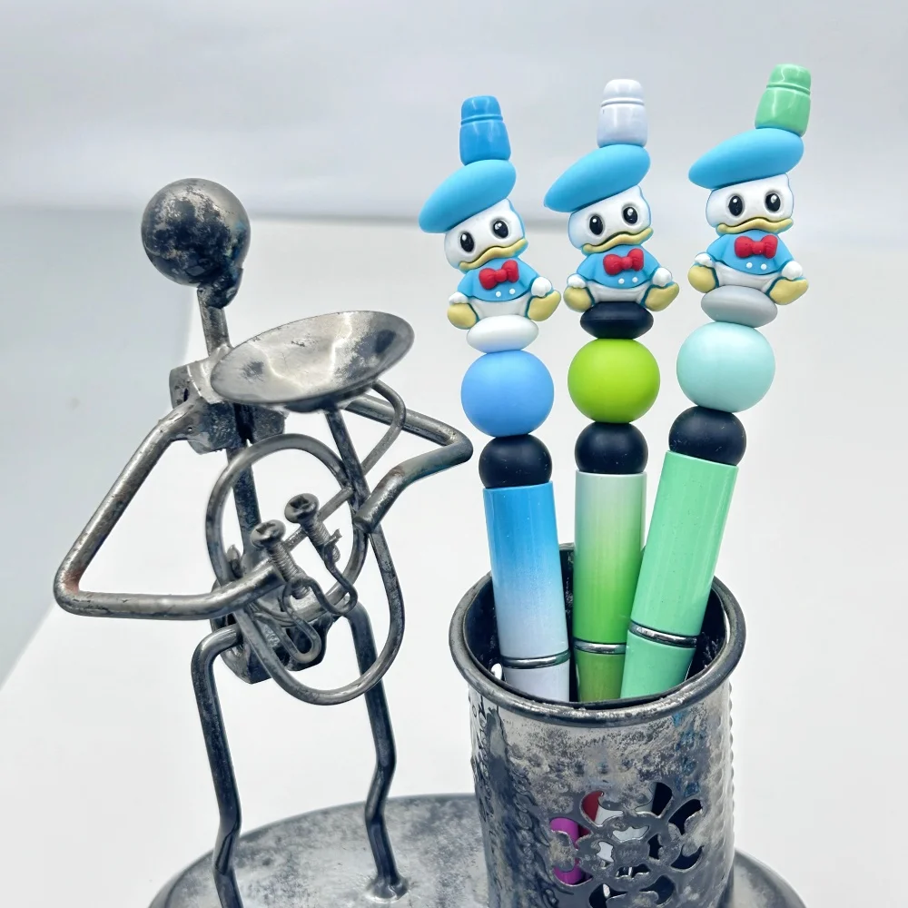 Baby Food Toy - 10PC DIY 3D Cartoon Silicone Beads