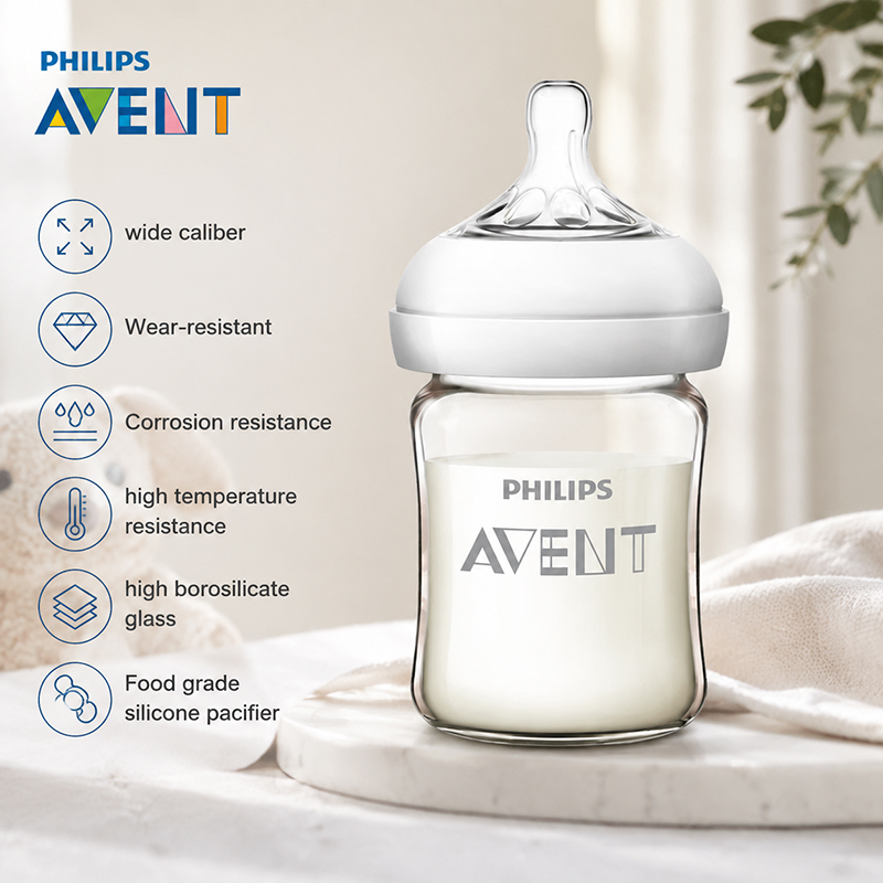Baby Food Containers Glass - Avent Newborn Baby Bottle SCF678 125ml/160ml