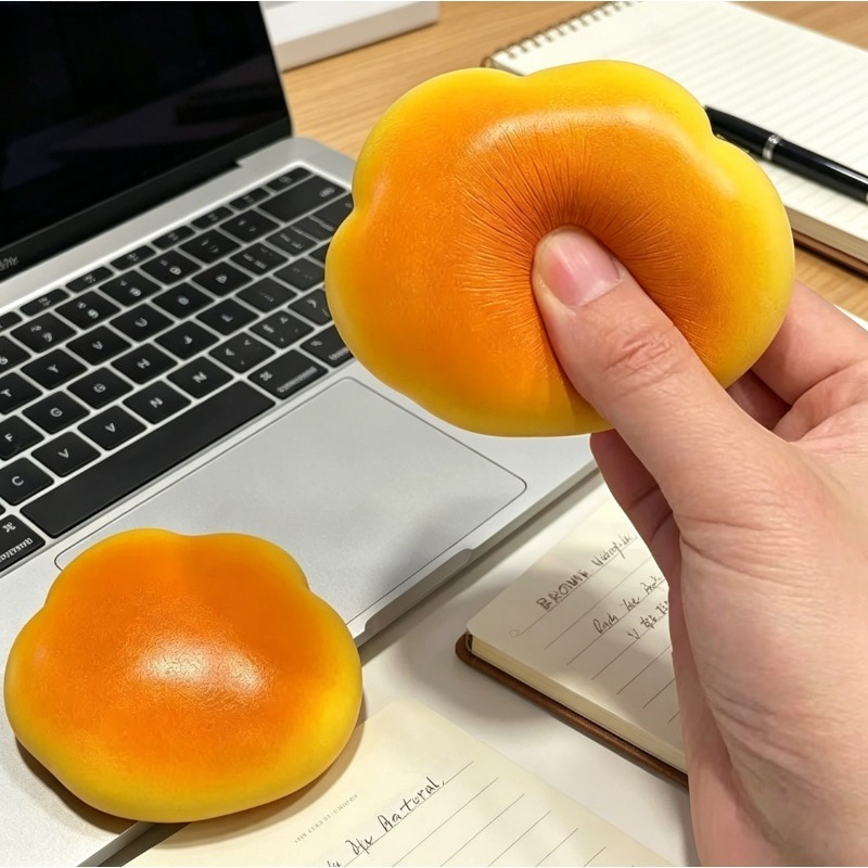 Baby Food Toy - Cloud Shaped Gradient Bread Squishy Toy,
