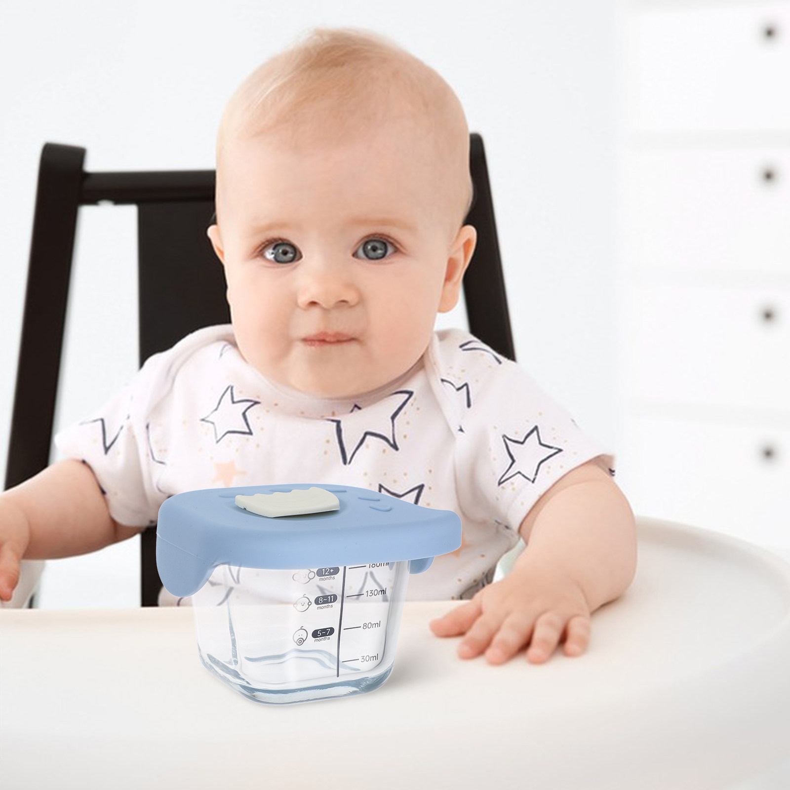 Glass Baby Food Bowl Large Cap - Baby Food Containers Glass recension och pris
