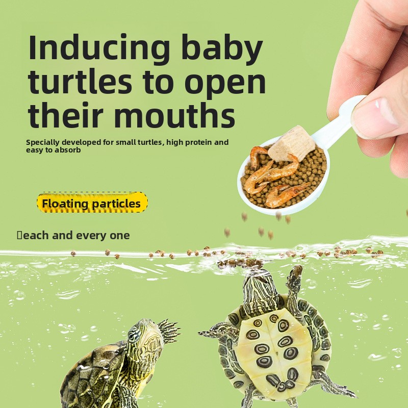 GEN CLIMB Baby Turtle Starter  - Baby Food Shrimp recension och pris
