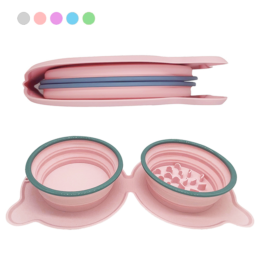 Foldable Silicone Pet Bowls No - Baby Food Cat recension och pris