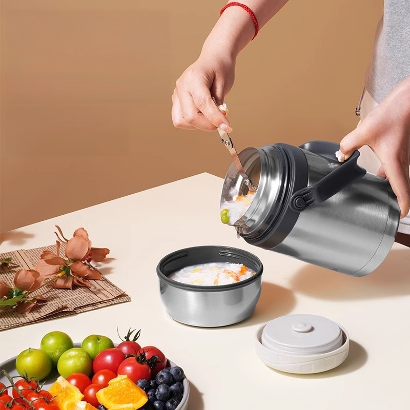 HAERS 1L Insulated Food Jar 30 - Baby Food Jar Insulated recension och pris