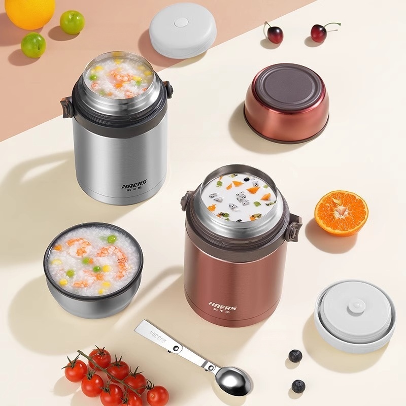 HAERS 1L Insulated Food Jar 30 - Baby Food Jar Insulated recension och pris