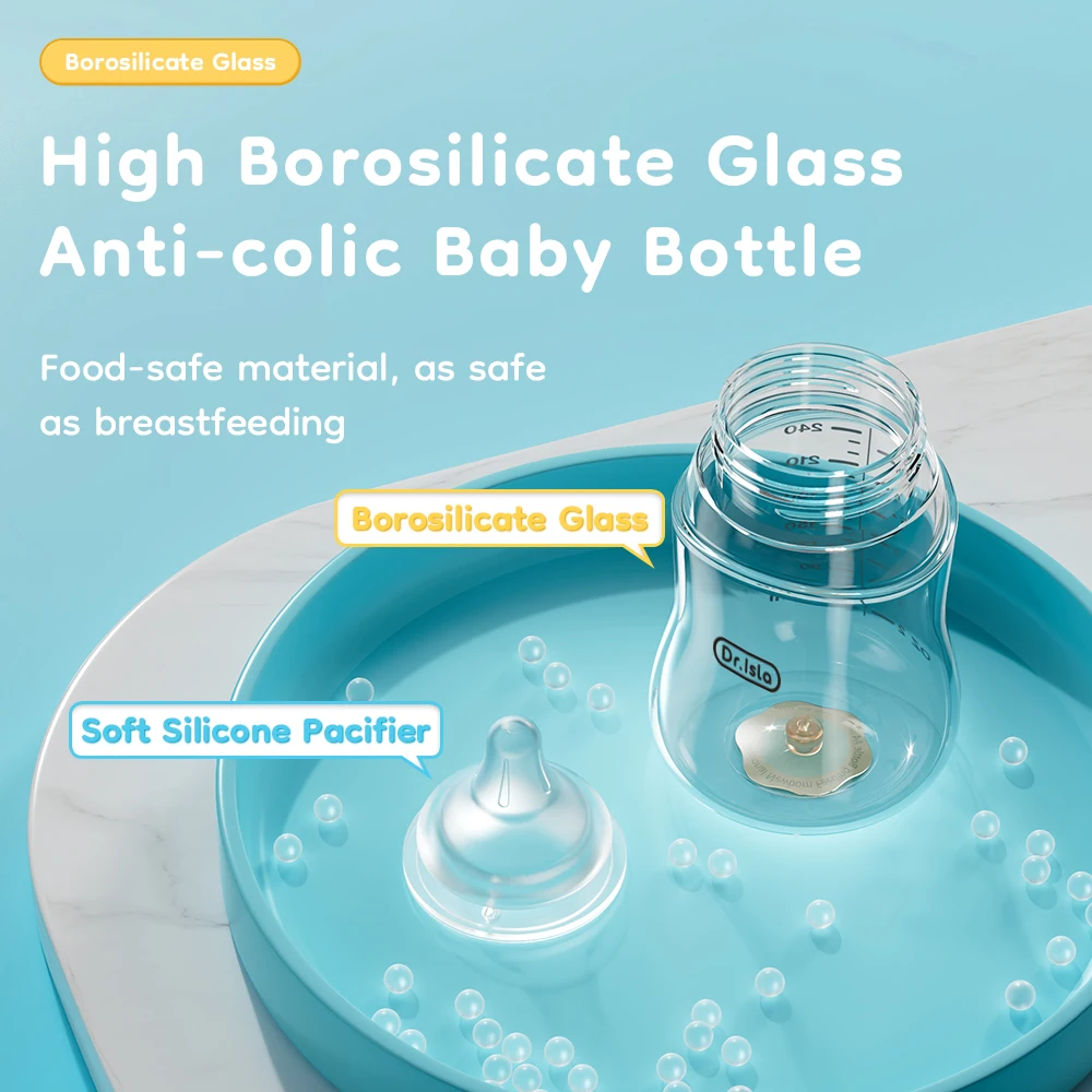 Newborn Feeding Glass Bottles  - Baby Food Containers Glass recension och pris