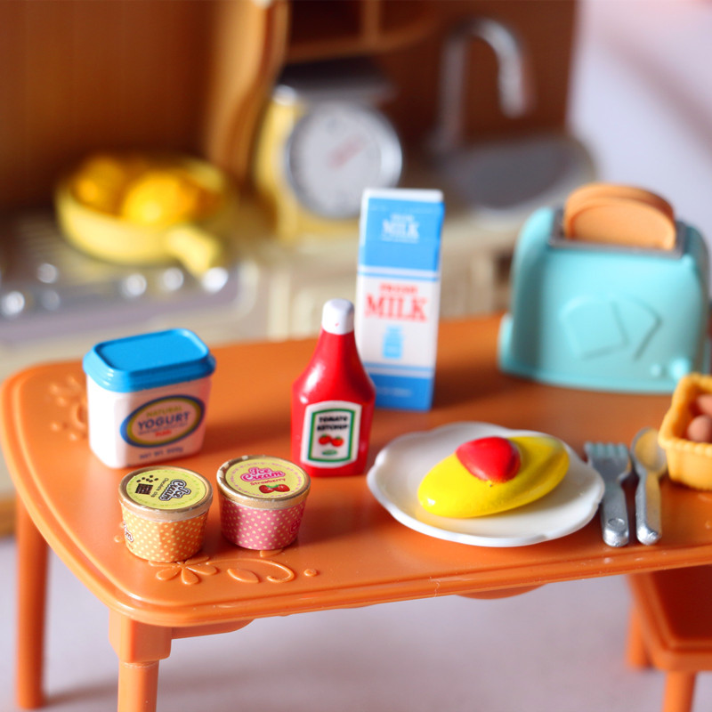 5Pcs/Set 1:12 Dollhouse Access - Baby Food Toy recension och pris