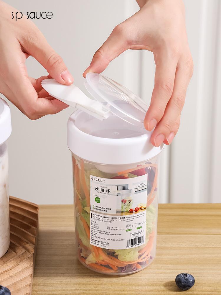 Large Capacity Salad Cup with  - Baby Food Jar Insulated recension och pris