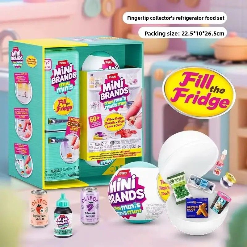 Mini Brands Fill The Fridge Bl - Baby Food Toy recension och pris