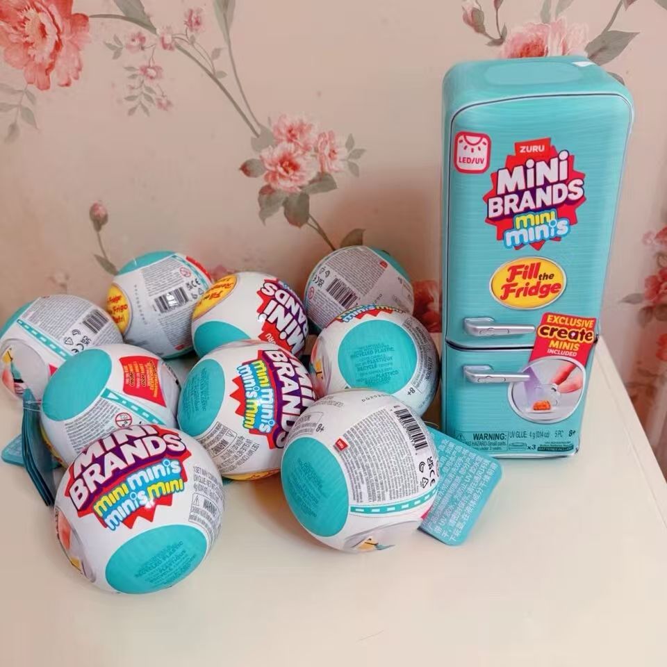 Mini Brands Fill The Fridge Bl - Baby Food Toy recension och pris