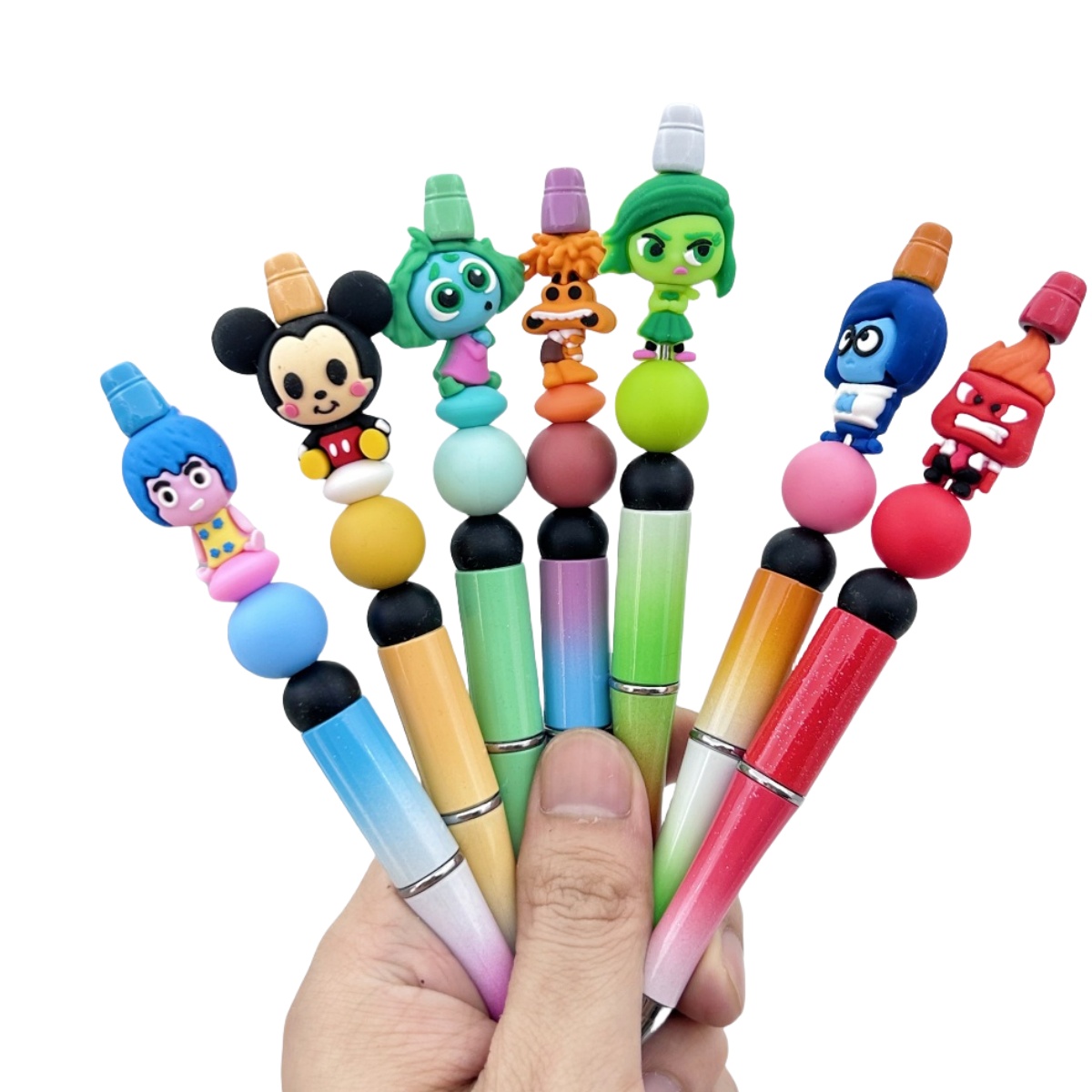 10PC DIY 3D Cartoon Silicone B - Baby Food Toy recension och pris
