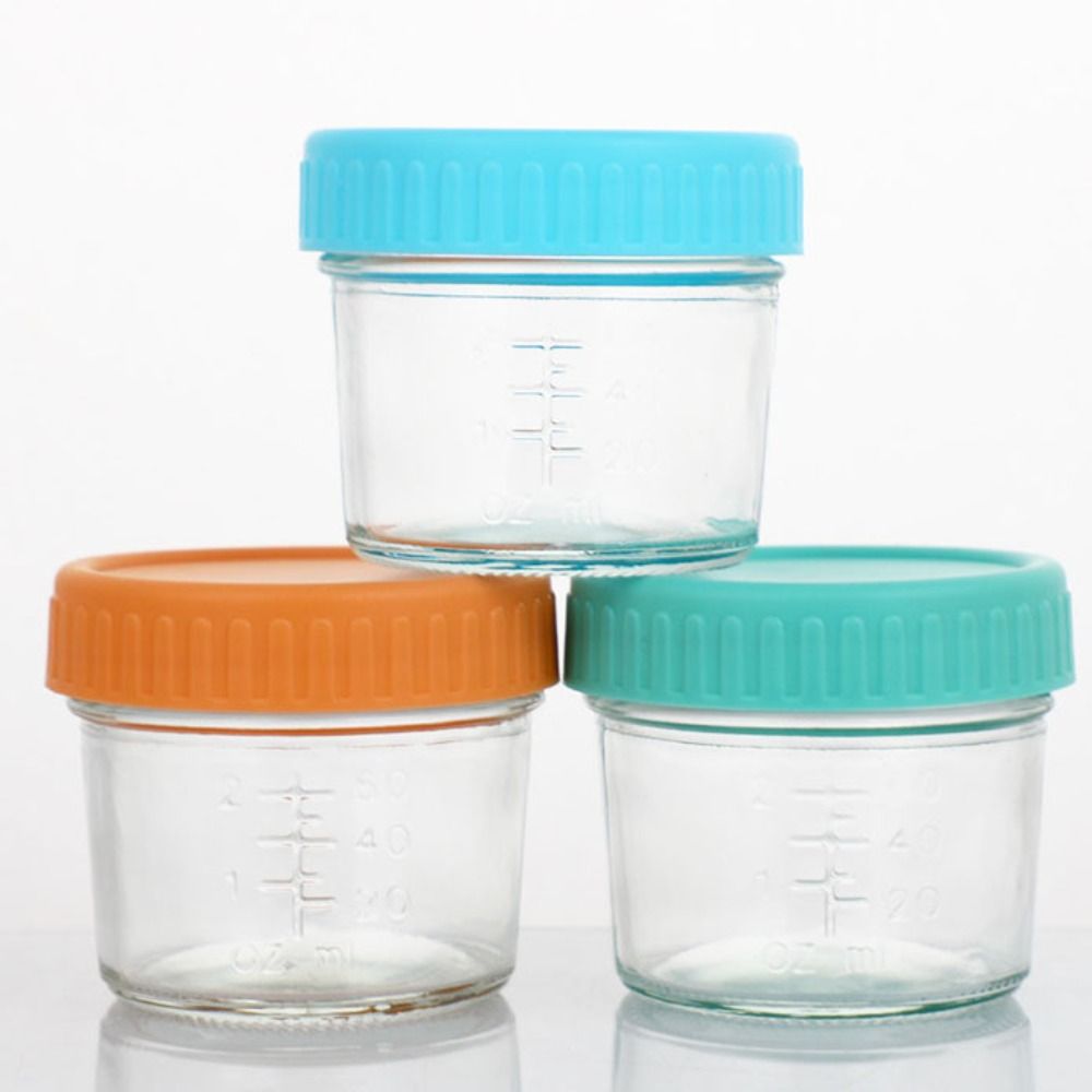 6pcs Multipurpose Glass Baby F - Baby Food Containers Glass recension och pris