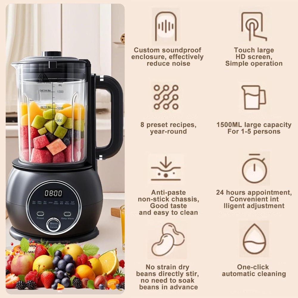 Ten in One Nut Milk Maker Hot  - Baby Food Oats recension och pris