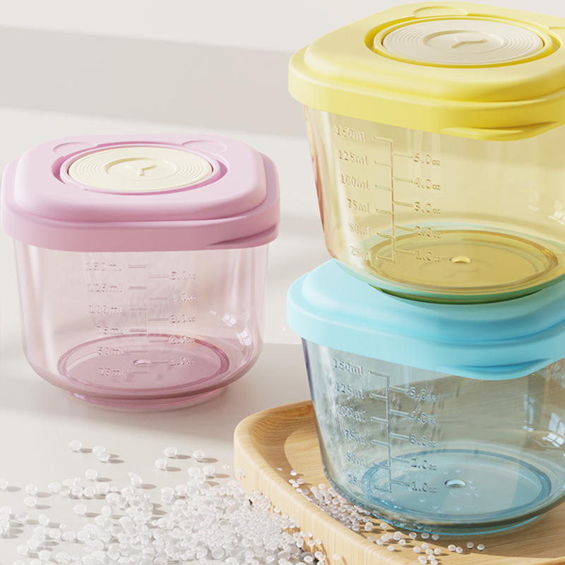 6 Pcs Baby Food Storage Contai - Baby Food Containers Glass recension och pris
