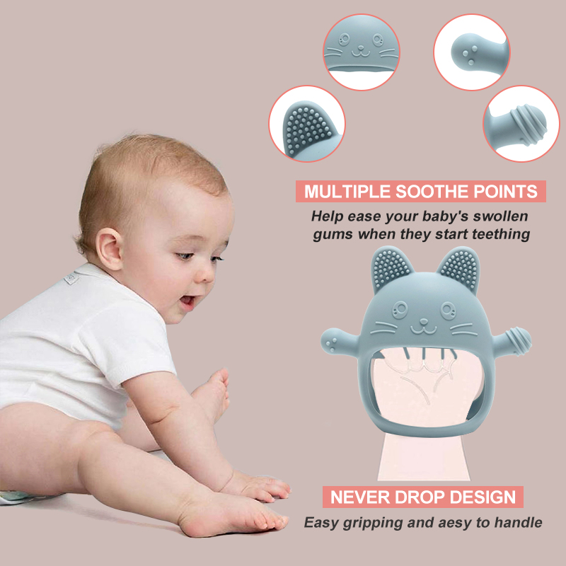 Baby Teething Mittens - Food-G - Baby Food Toy recension och pris