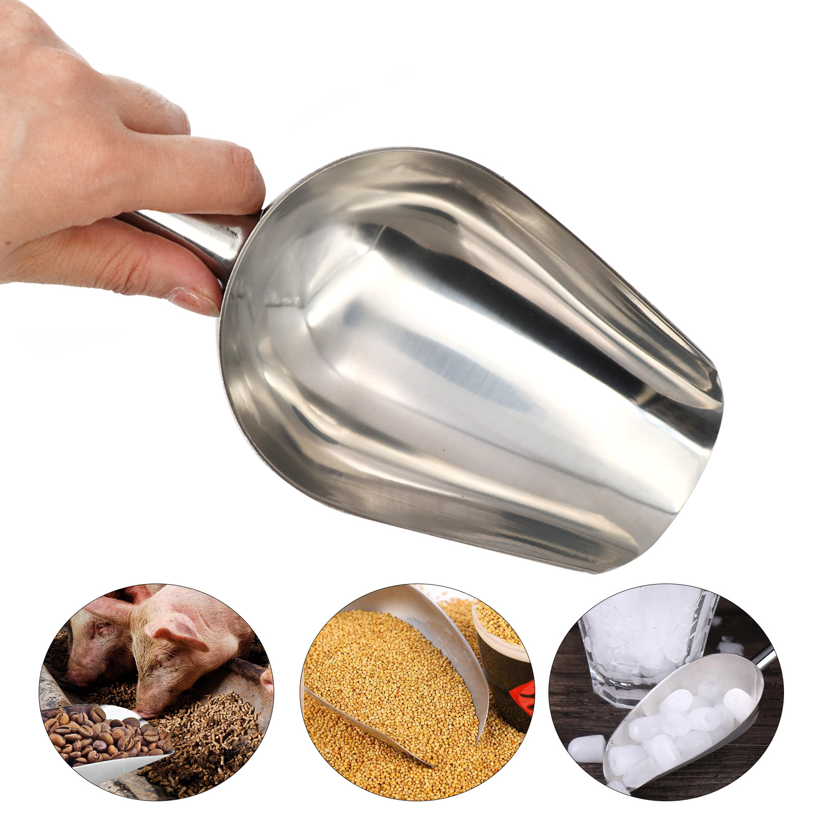 Pet Food Shovel Stainless Stee - Baby Food Cat recension och pris