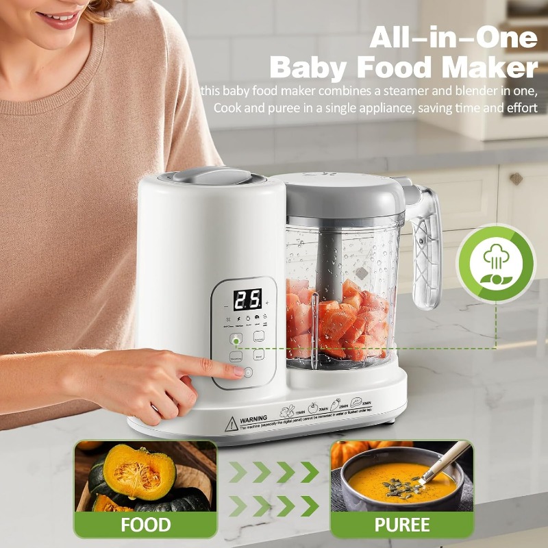 Baby Food Maker Steamer Blende - Baby Food Youtube recension och pris