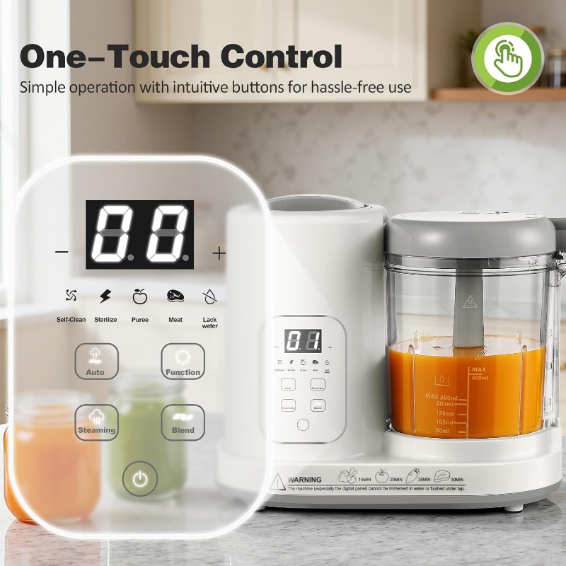 Baby Food Maker Steamer Blende - Baby Food Youtube recension och pris