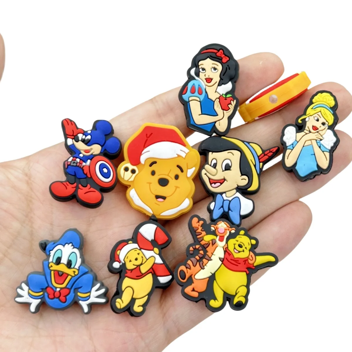 10PC DIY Cartoon Mini Silicone - Baby Food Toy recension och pris