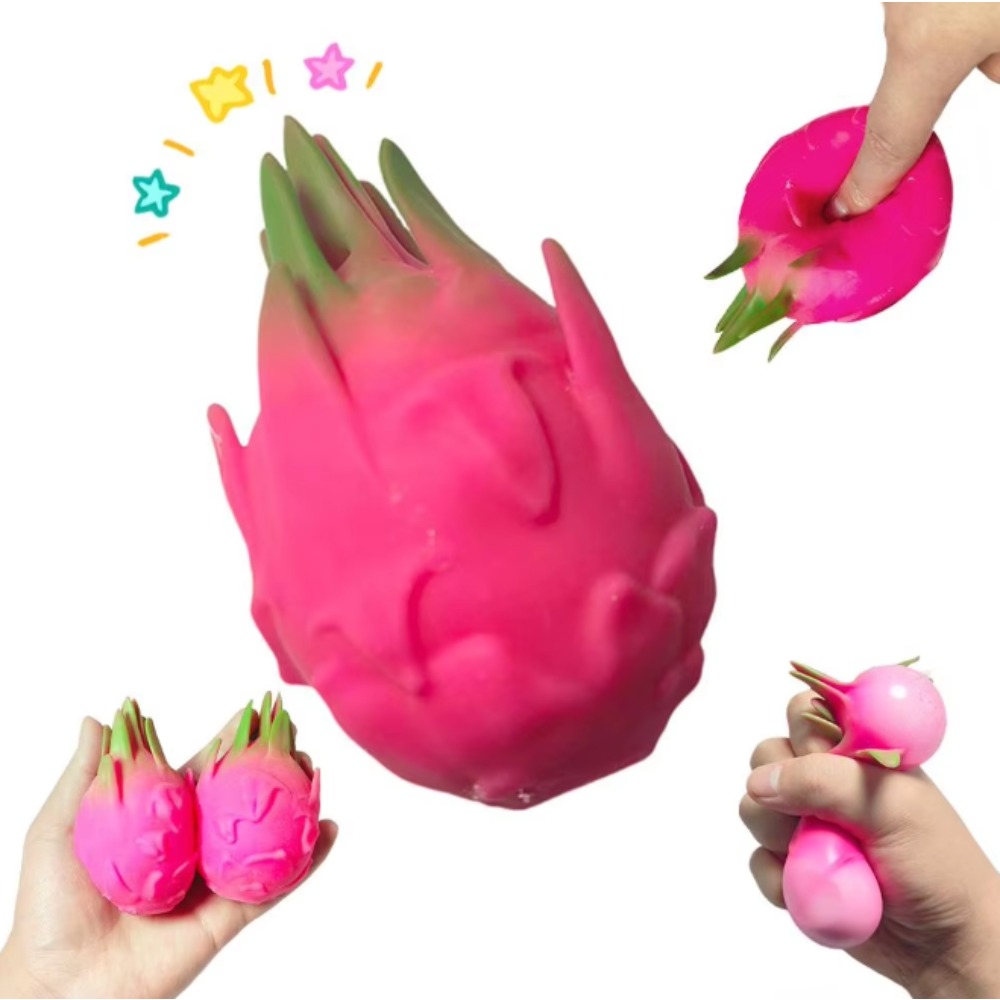 Dragon Fruit Squish Ball Gift  - Baby Food Toy recension och pris