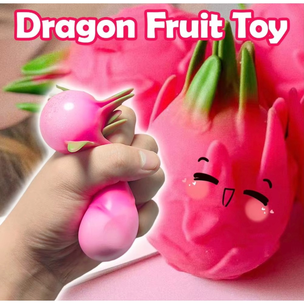 Dragon Fruit Squish Ball Gift  - Baby Food Toy recension och pris