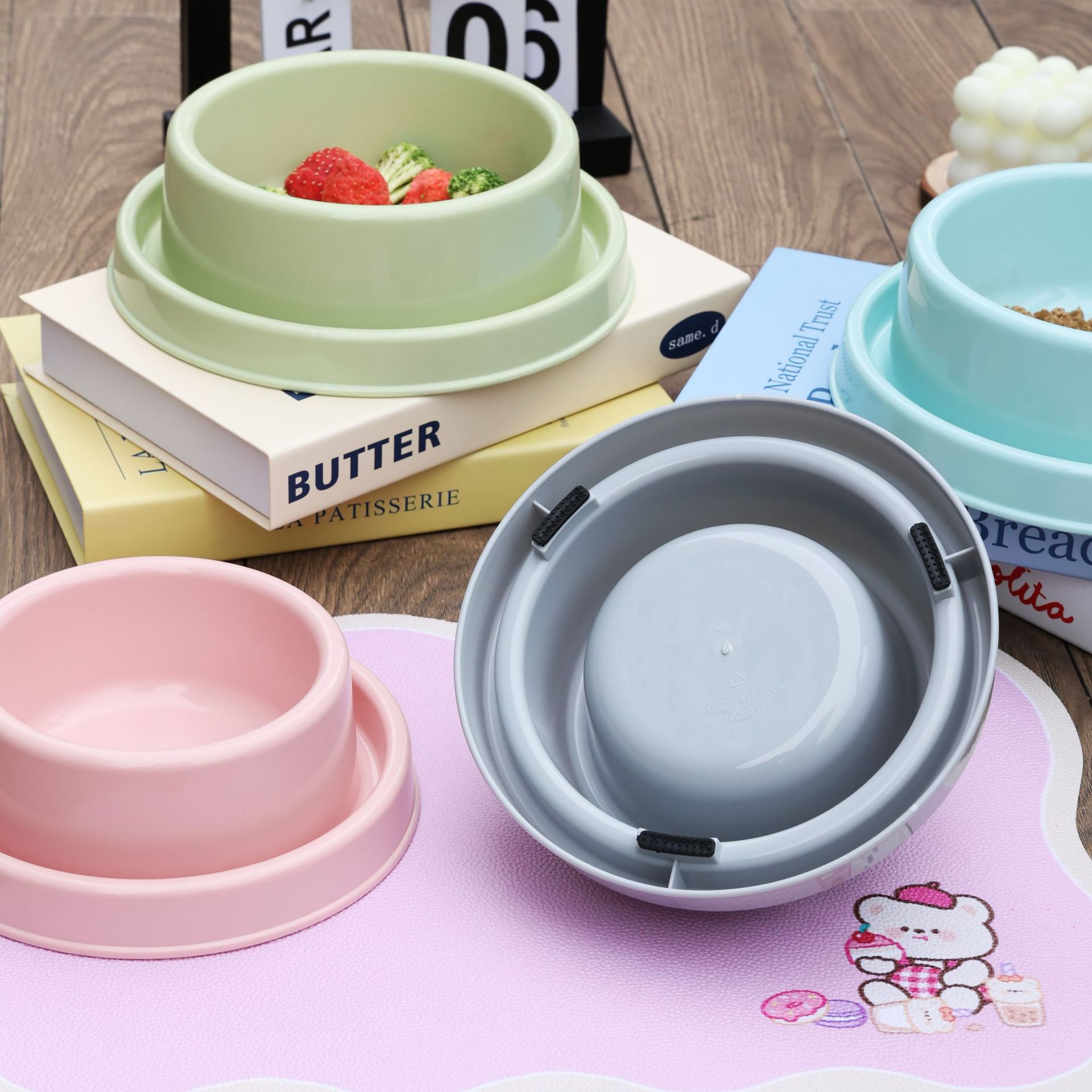 Non-Slip Anti-Tip Pet Bowls fo - Baby Food Cat recension och pris