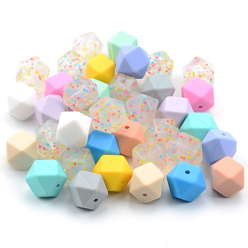 LOFCA 17mm 10pcs Hexagon Silic - Baby Food Quality recension och pris