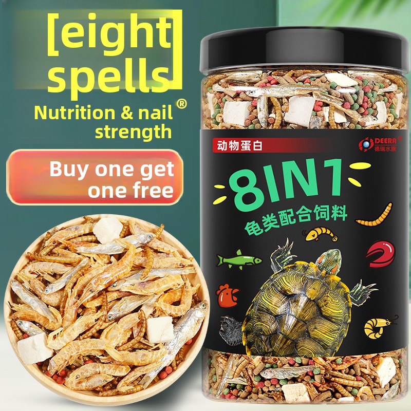 Turtle Food Pellets for Baby T - Baby Food Shrimp recension och pris