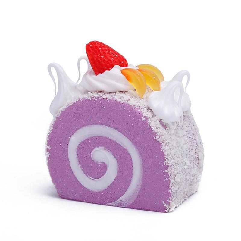 Cute Simulation Egg Roll Cake  - Baby Food Toy recension och pris