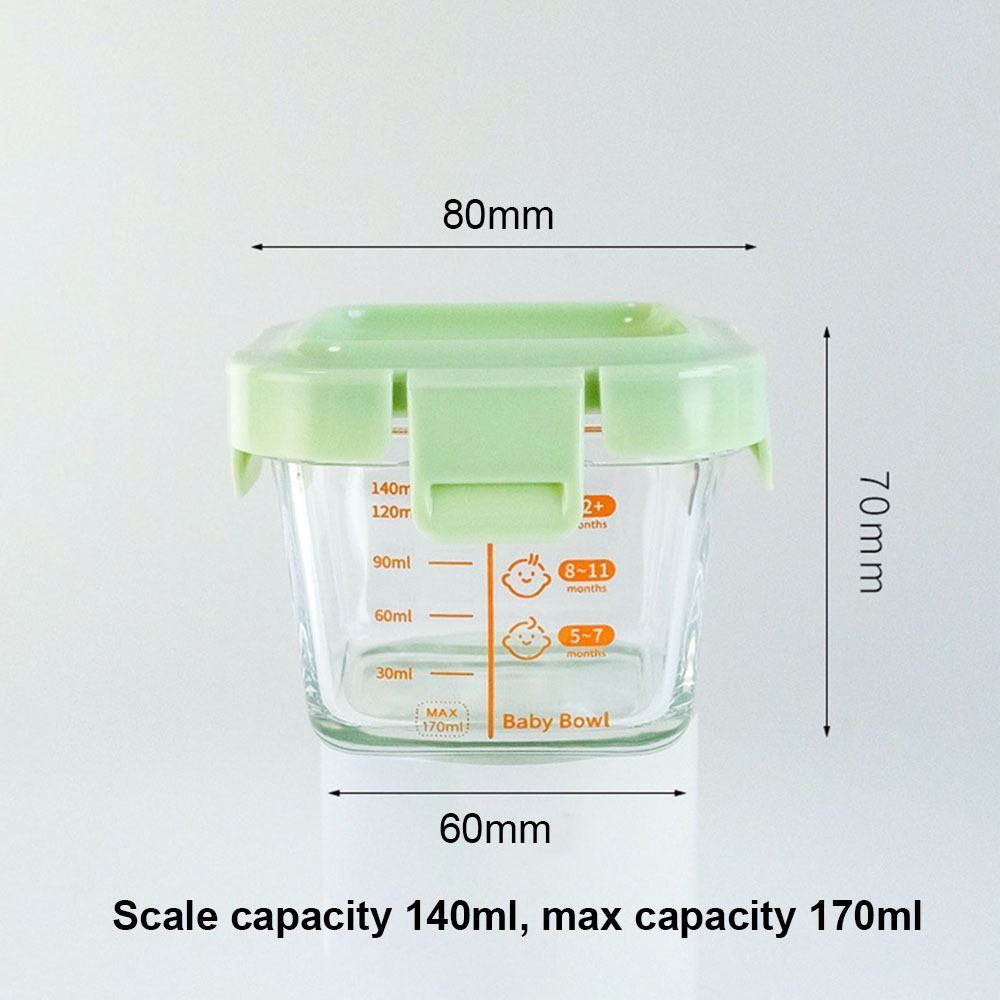 New 170ml Food Storage Box Fro - Baby Food Containers Glass recension och pris