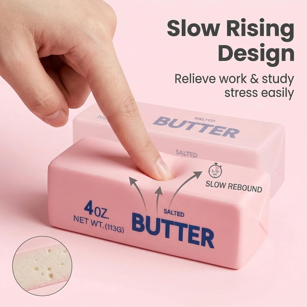 Squishy Toy Soft PU Stress Rel - Baby Food Toy recension och pris