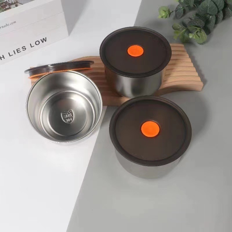 Round Leak-proof Lunch Box Sta - Baby Food Containers Glass recension och pris