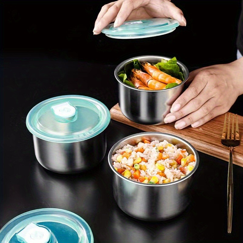 Round Leak-proof Lunch Box Sta - Baby Food Containers Glass recension och pris