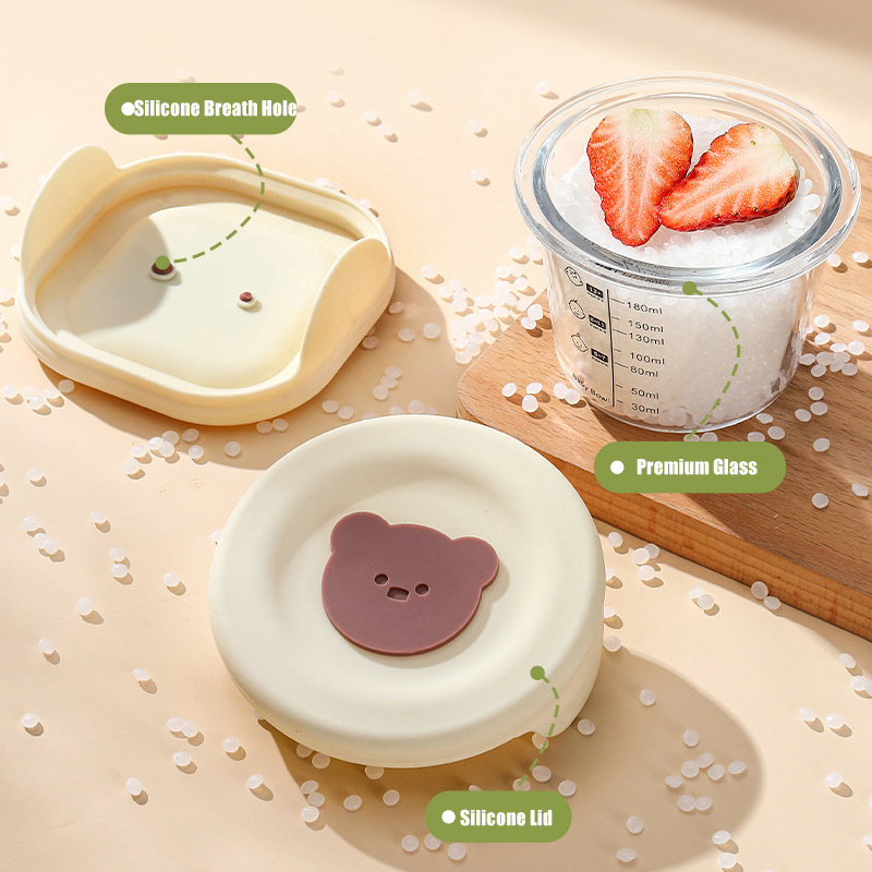 180ml Glass Baby Food Storage  - Baby Food Containers Glass recension och pris