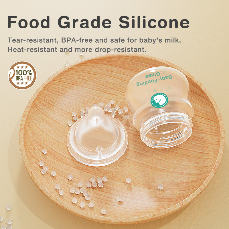 1PCS Newborn Feeding Bottles 9 - Baby Food Containers Glass recension och pris