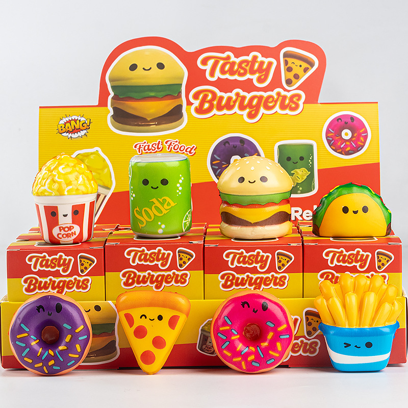 Soft Squishy Slow Rising Food  - Baby Food Toy recension och pris