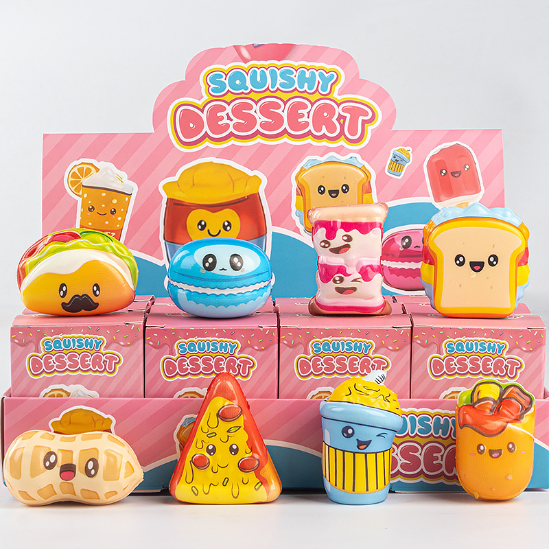 Soft Squishy Slow Rising Food  - Baby Food Toy recension och pris