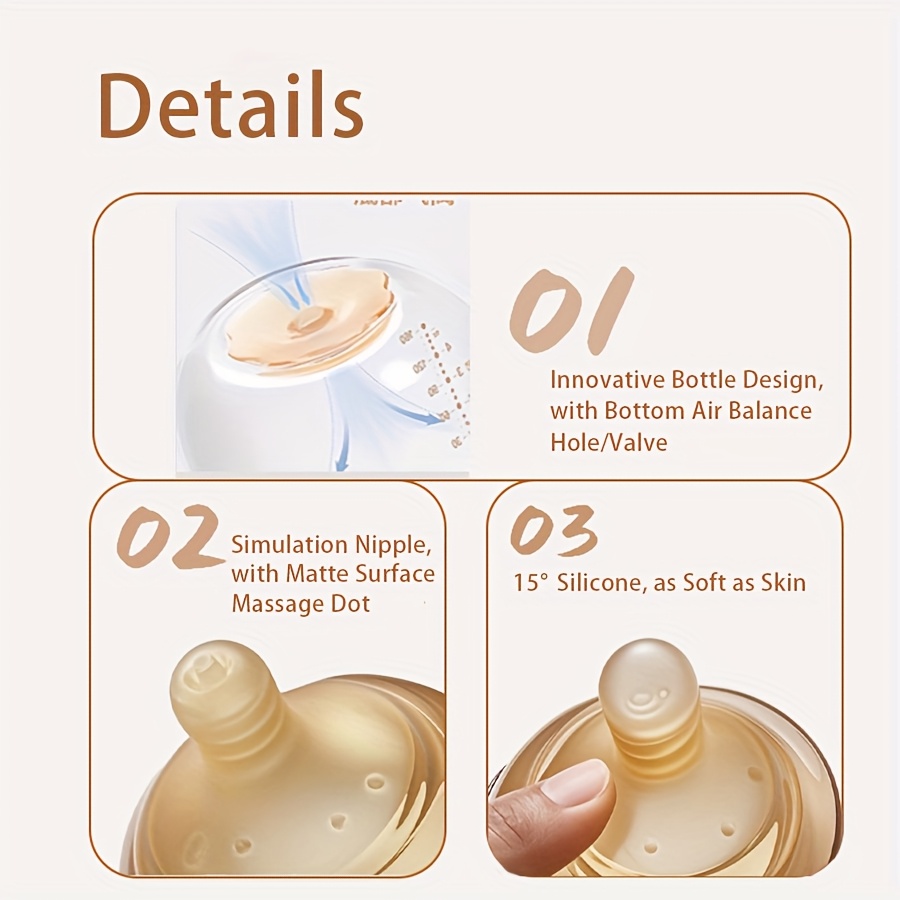 Glass Baby Bottle Wide Neck An - Baby Food Containers Glass recension och pris