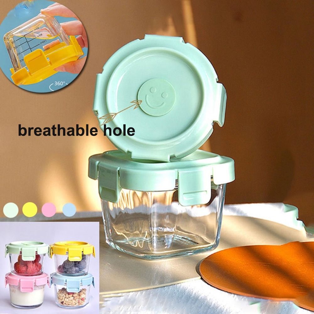 Fashion 170ml Food Storage Box - Baby Food Containers Glass recension och pris