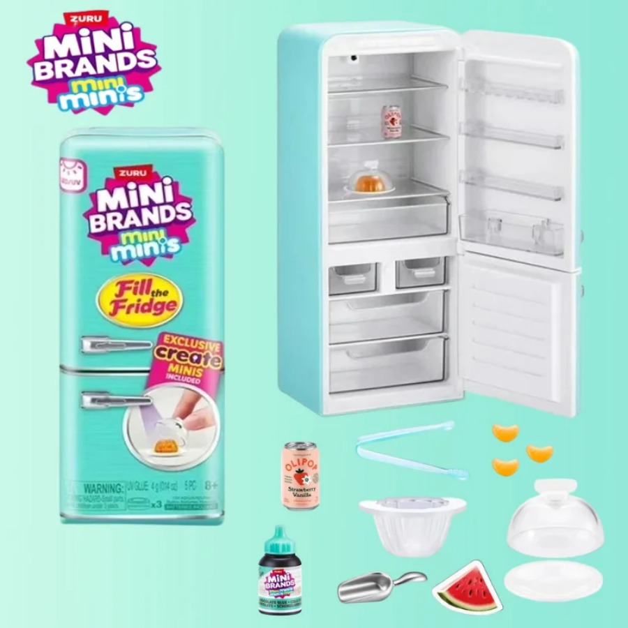 ZURU 5 Surprise Mini Fridge Ba - Baby Food Toy recension och pris