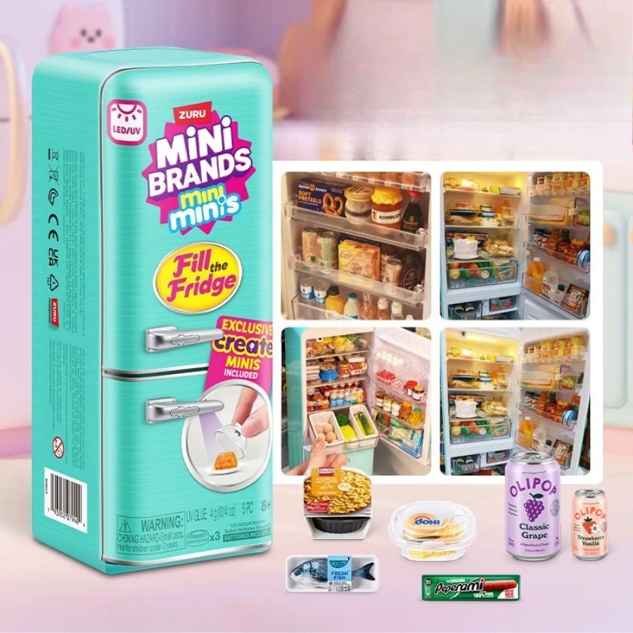 ZURU 5 Surprise Mini Fridge Ba - Baby Food Toy recension och pris