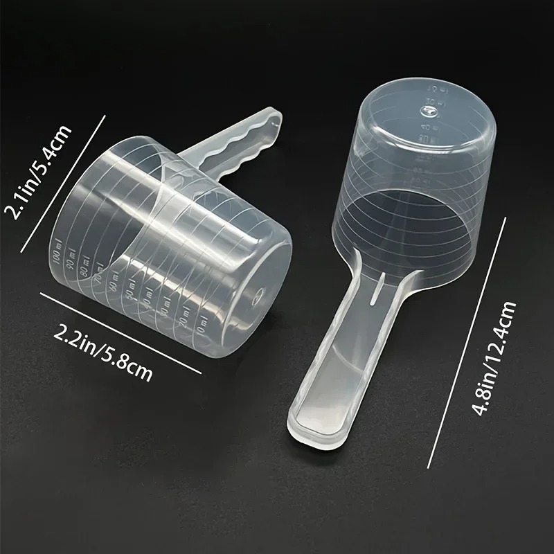 Transparent Pet Measuring Spoo - Baby Food Cat recension och pris