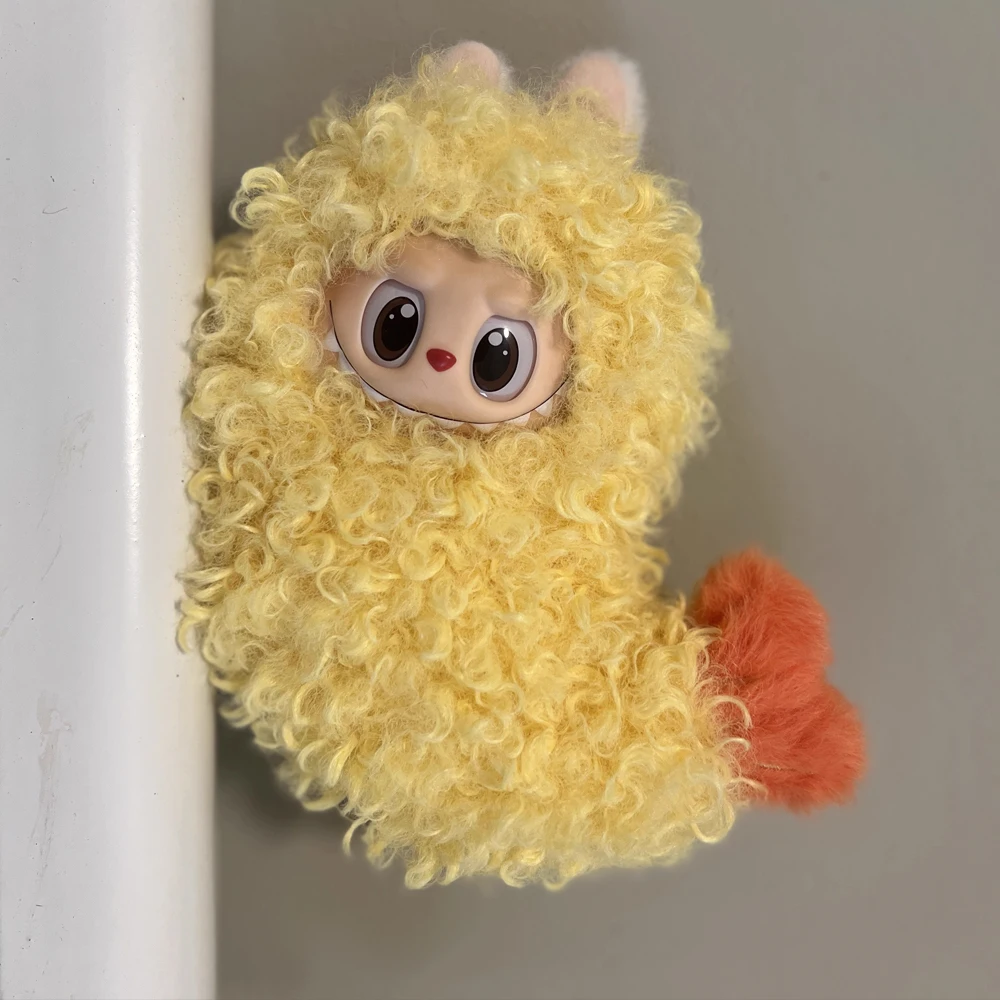 Bright Yellow Knitted Baby Sle - Baby Food Shrimp recension och pris